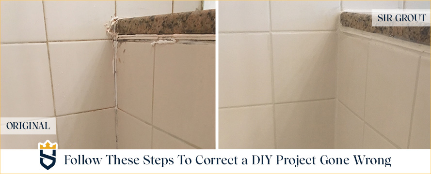 Follow The Steps to Correct a DIY Project Gone Wrong