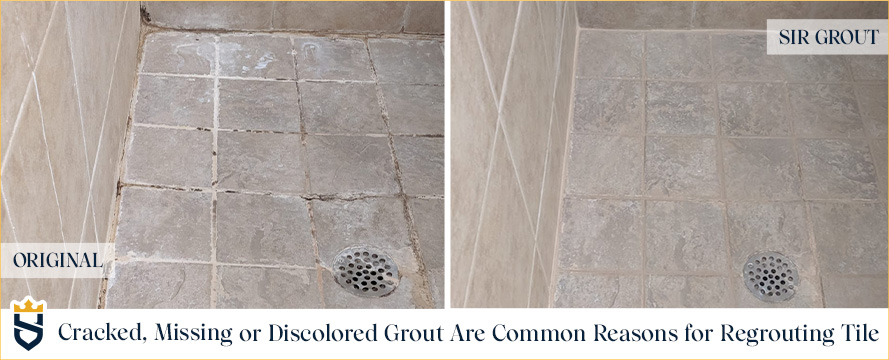 Cracked, Missing or Discolored Grout Are Common Reasons for Regrouting Tile