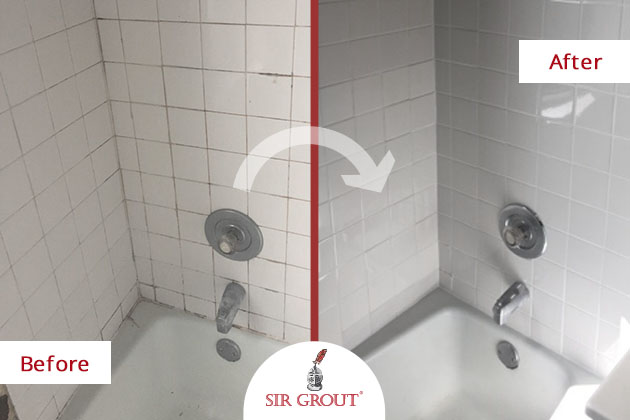 Image of a Bathroom Shower During a Restoration in Chicago