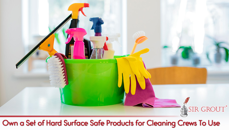 Keep Your Own Set of Safe Products for the Use of Your Cleaning Company