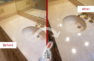 Residential Marble Honing And Polishing Sir Grout Chicago