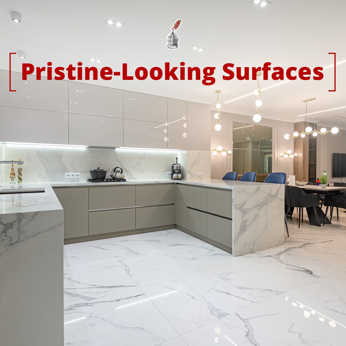 Pristine-Looking Surfaces